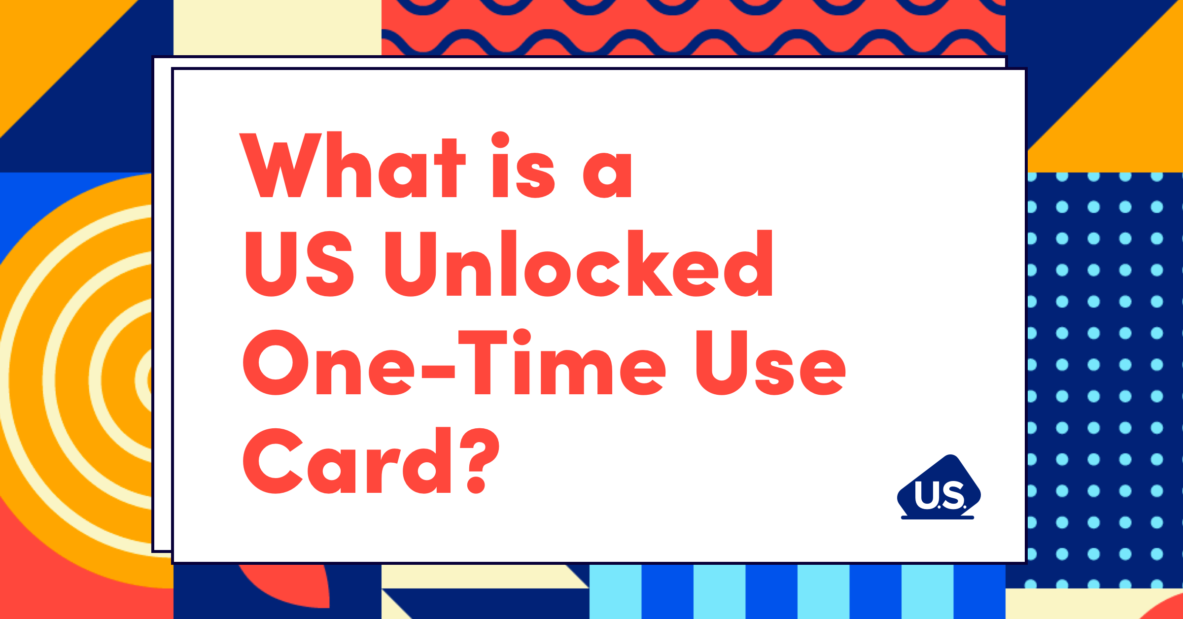 How to use the One-Time Use Card