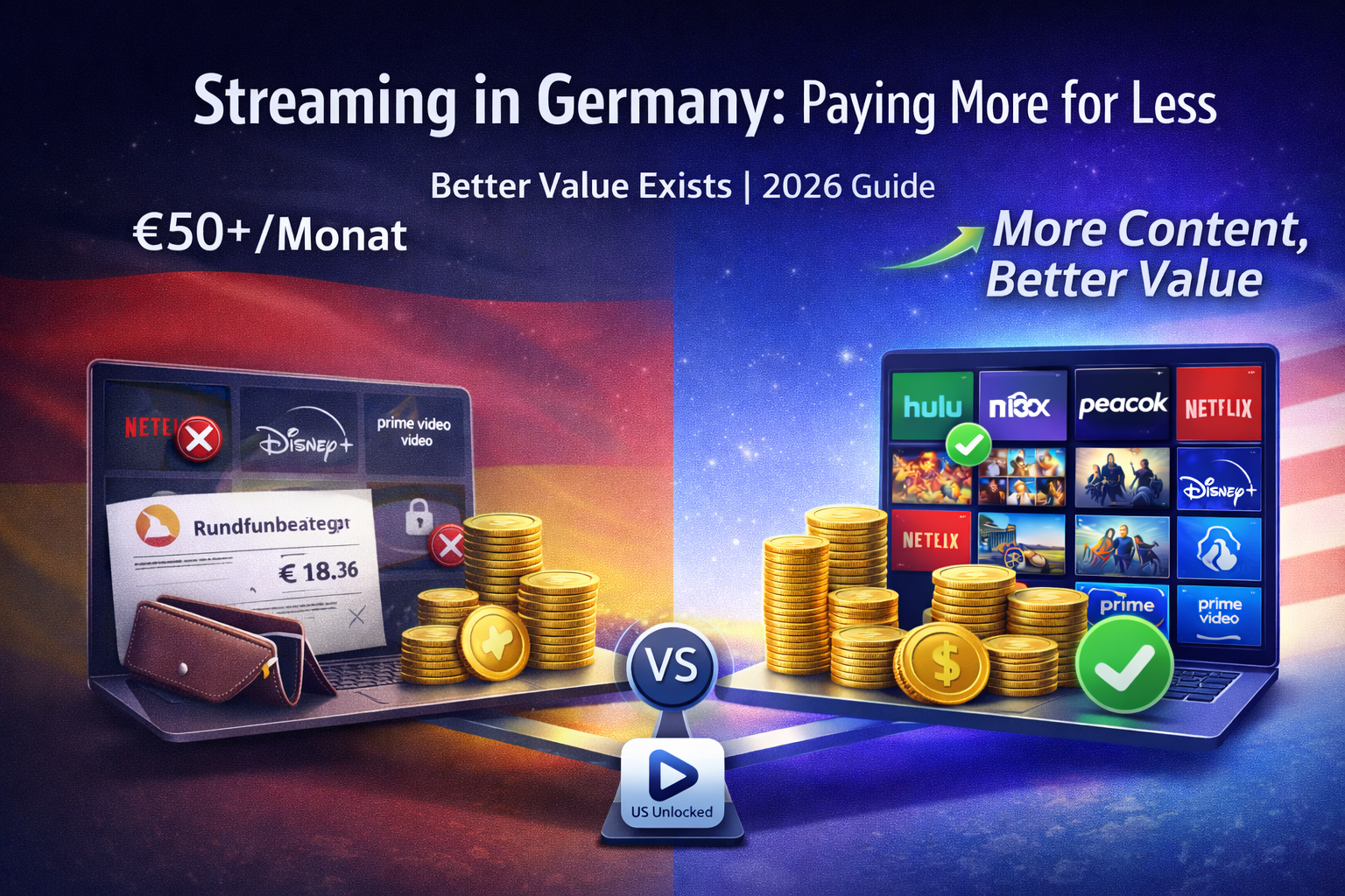 Streaming in Germany: Why You’re Paying More for Less Content (And How to Fix It)
