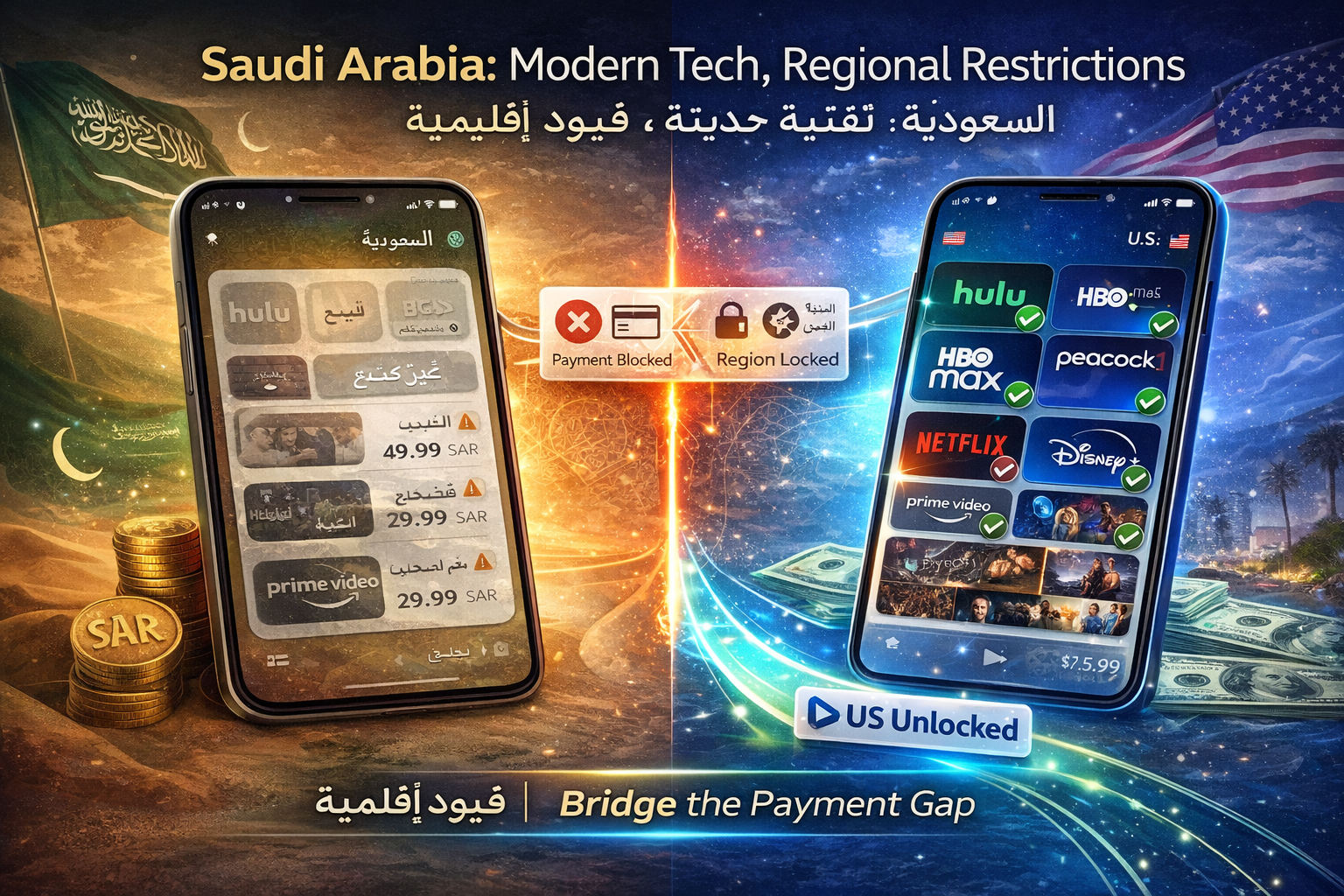 Streaming in Saudi Arabia: Vision 2030 Infrastructure, Regional Content Limits